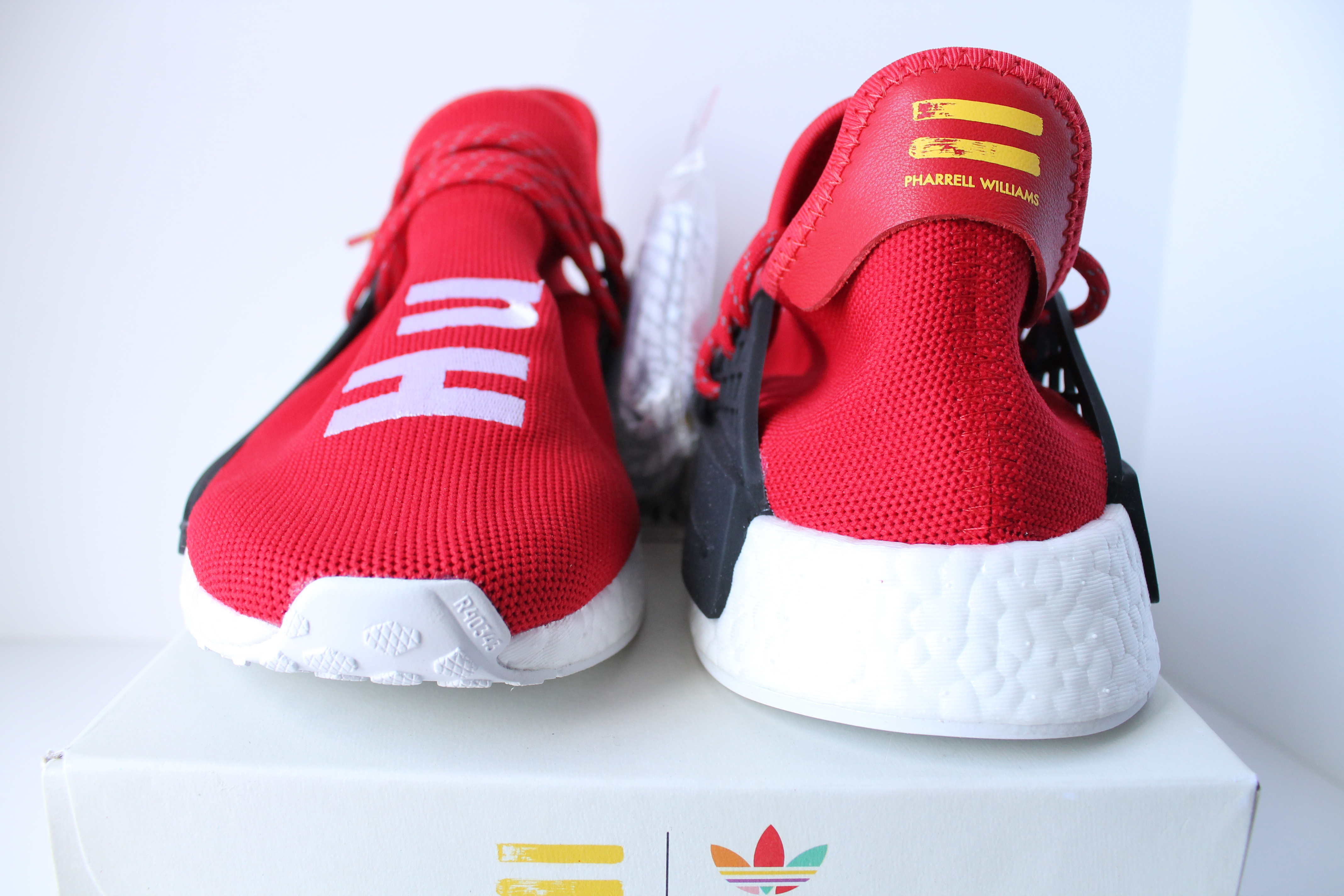 pharrell nmd red