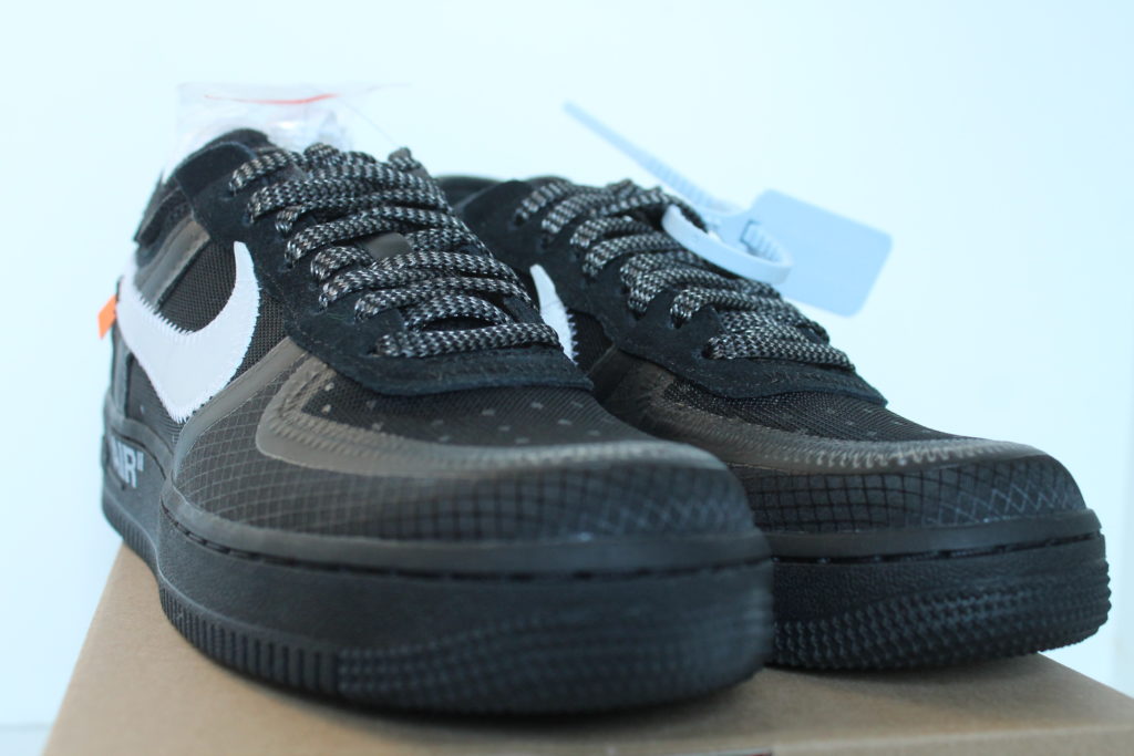 nike air force x off white black