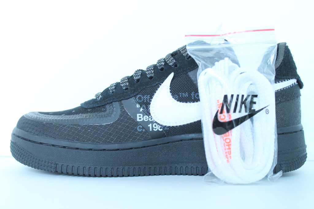 nike air force 1 x off white black