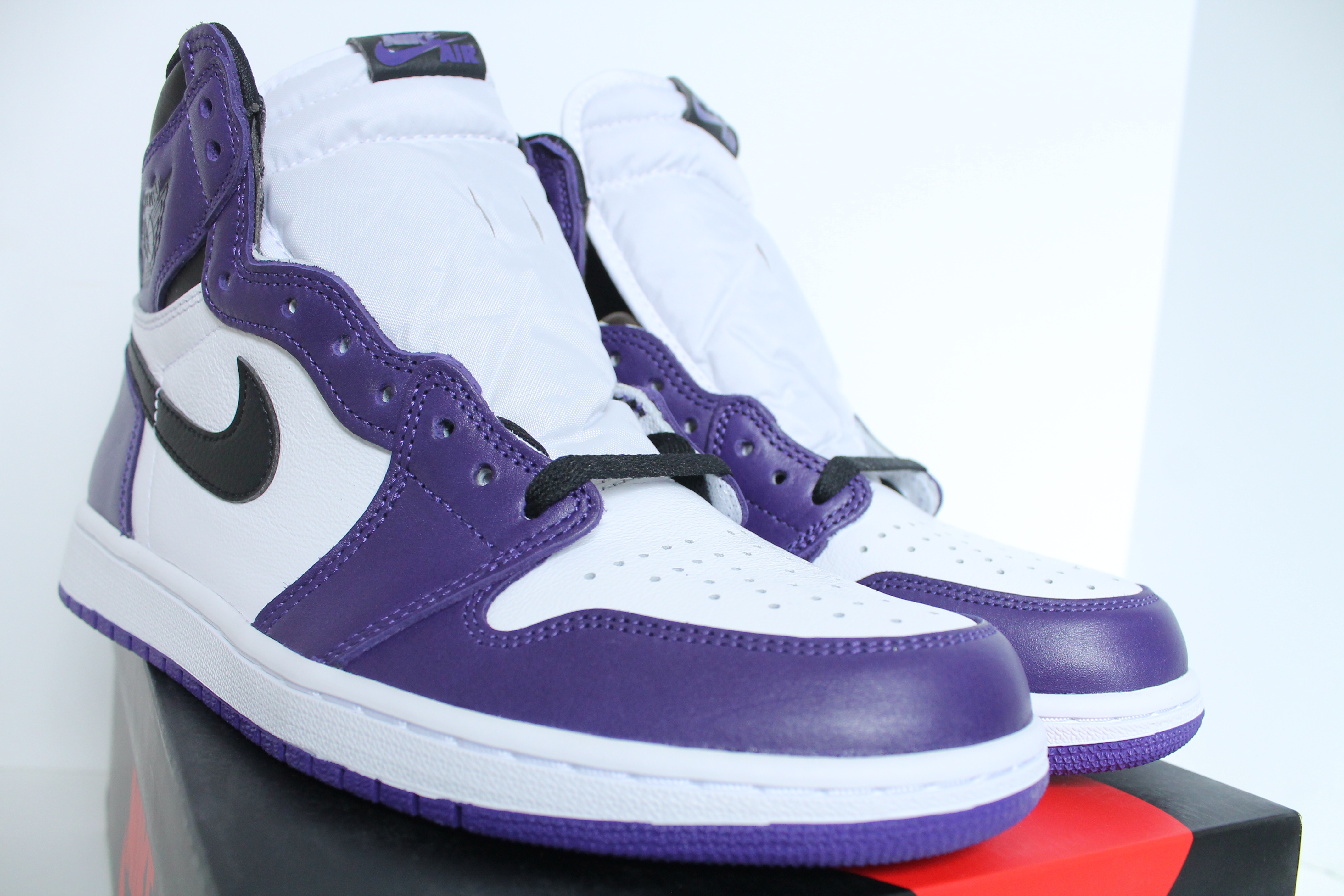purple jordan 1