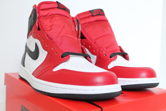 red and cream jordans