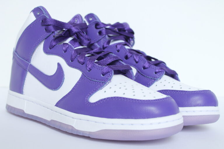 women nike dunk high wmns varsity purple
