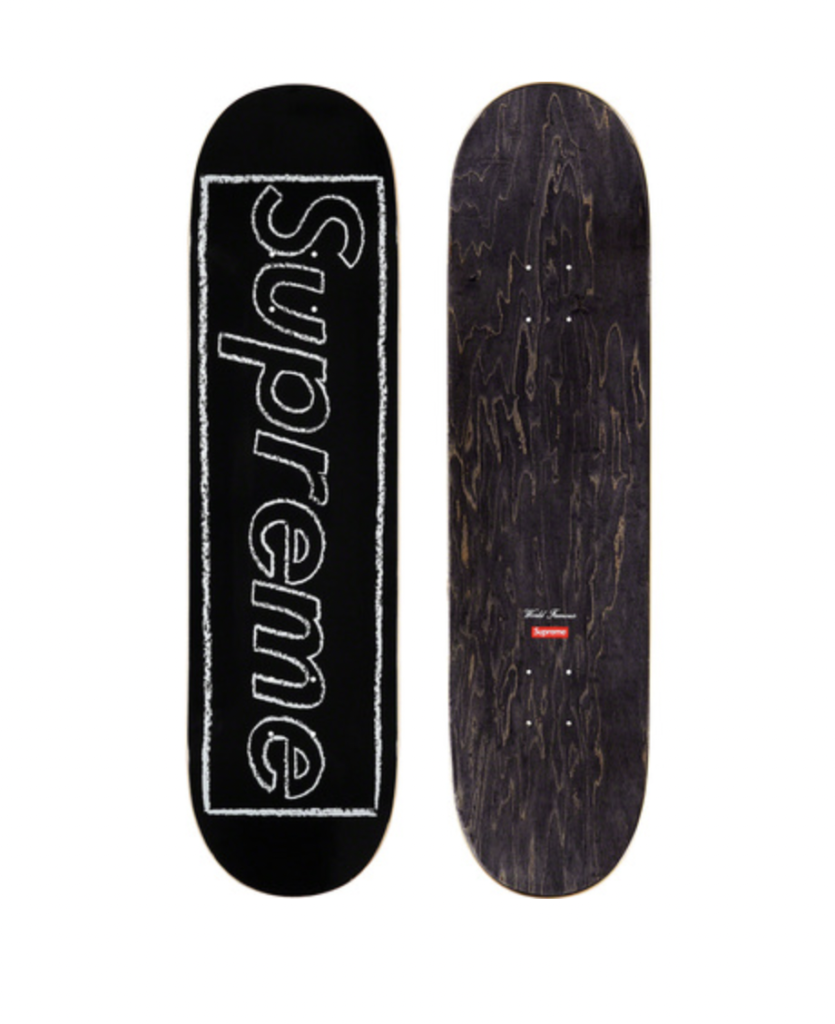 AuthentKicks | Supreme KAWS Chalk Logo Skateboard Black