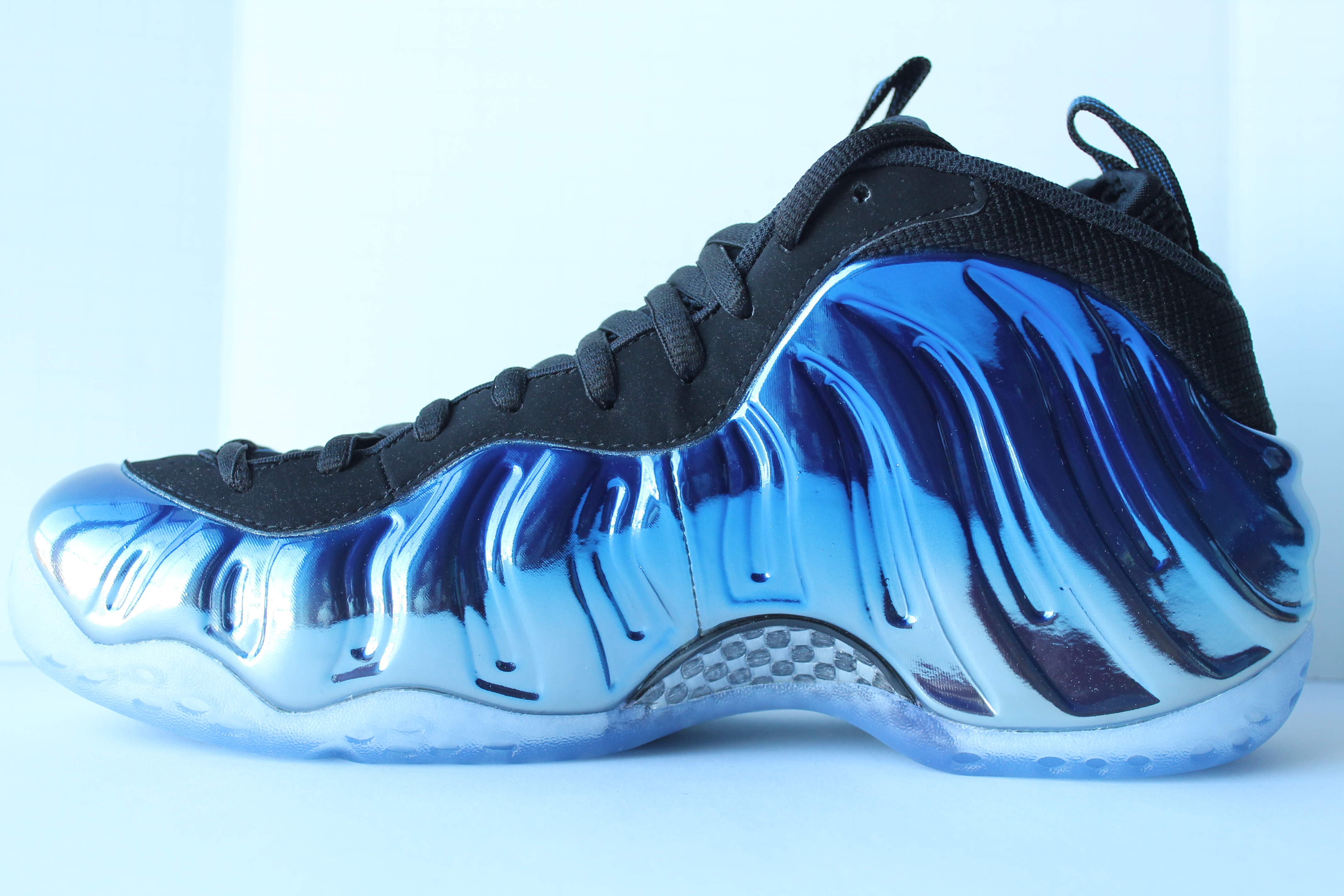 metallic blue foamposites