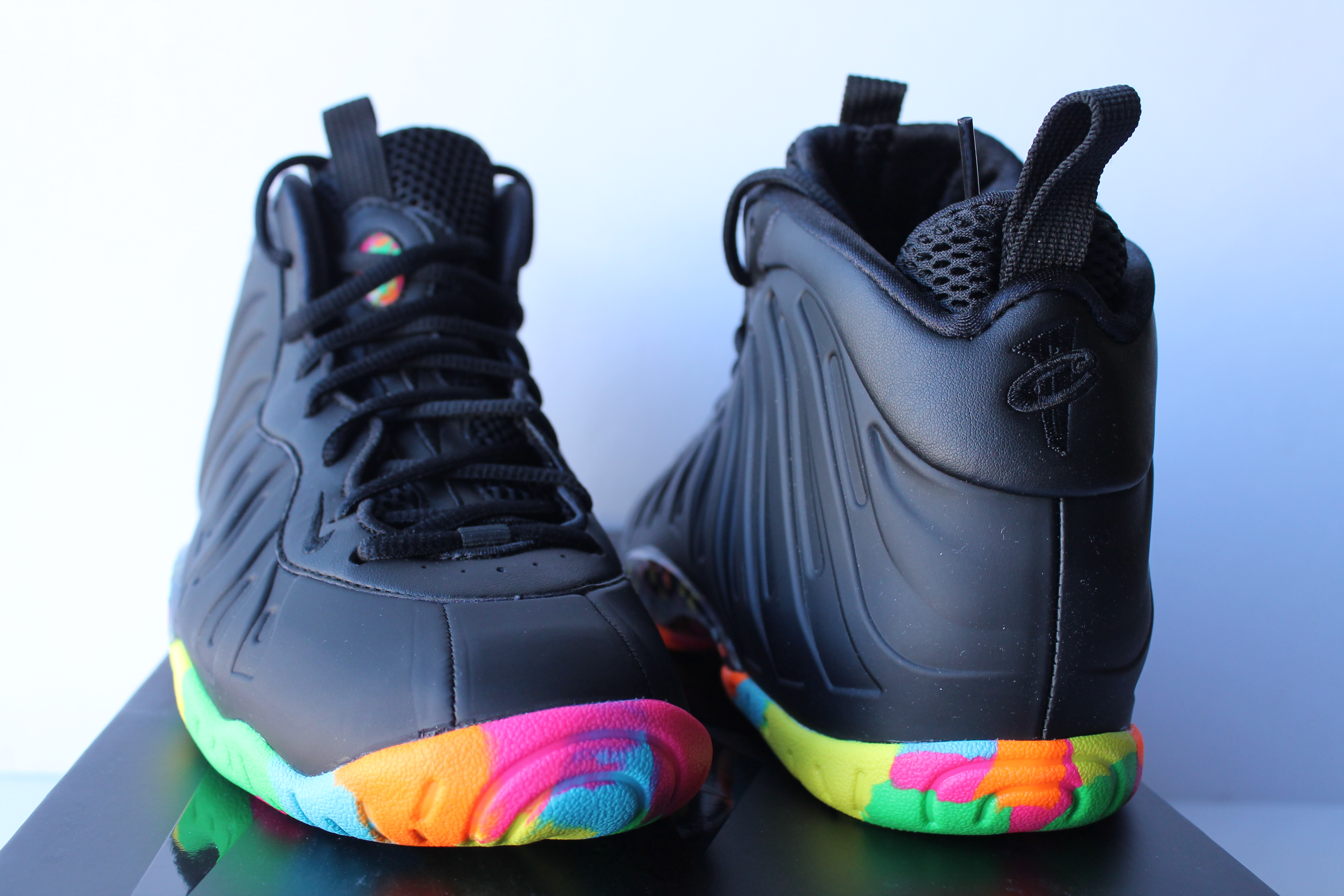 black fruity pebble foamposites