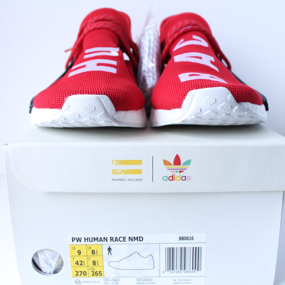 human race nmd red