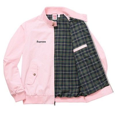 supreme lacoste harrington