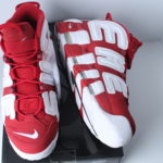 Nike Supreme Air More Uptempo - Red
