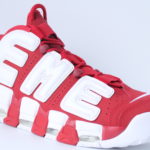 Nike Supreme Air More Uptempo - Red