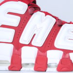 Nike Supreme Air More Uptempo - Red