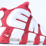 Nike Supreme Air More Uptempo - Red