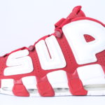 Nike Supreme Air More Uptempo - Red