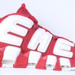 Nike Supreme Air More Uptempo - Red