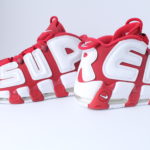 Nike Supreme Air More Uptempo - Red