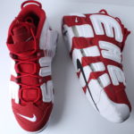 Nike Supreme Air More Uptempo - Red