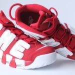 Nike Supreme Air More Uptempo - Red