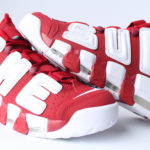 Nike Supreme Air More Uptempo - Red