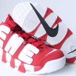 Nike Supreme Air More Uptempo - Red