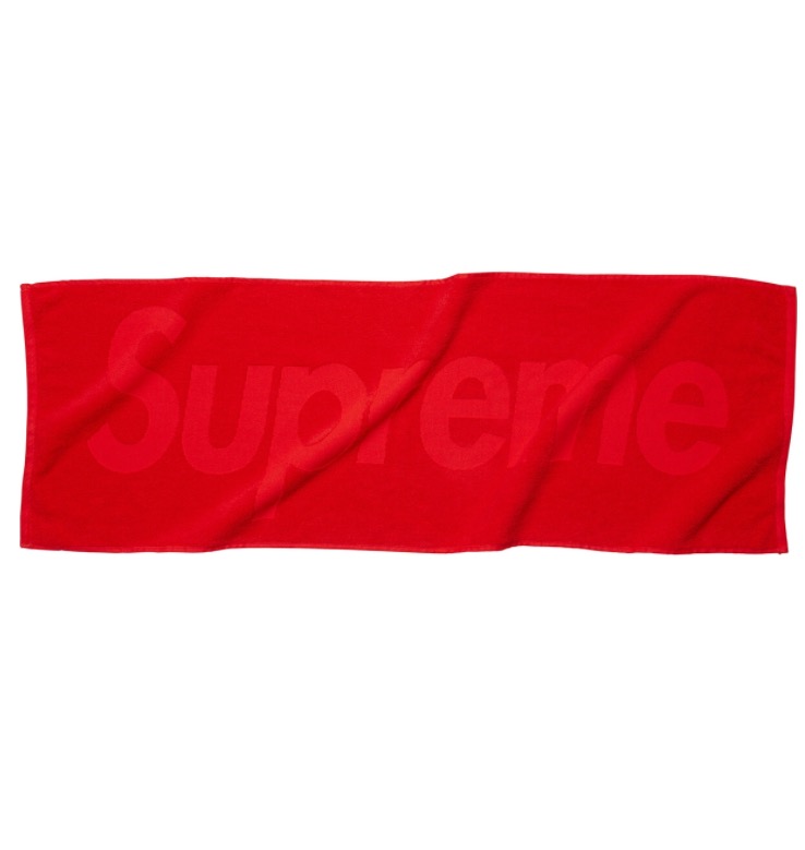 Supreme Terry Logo Hand Towel