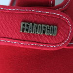 Fear of God Vans Slip-On 47 DX 'Collection 2 Red' - Red / Suede