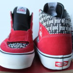 Fear of God Vans Mountain Edition 35 DX 'Collection 2' - Red / Print