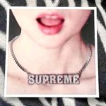 Supreme Necklace Tee - Light Pink - Image 2