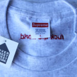 Supreme Fuck the World Tee - Light Grey