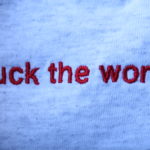 Supreme Fuck the World Tee - Light Grey