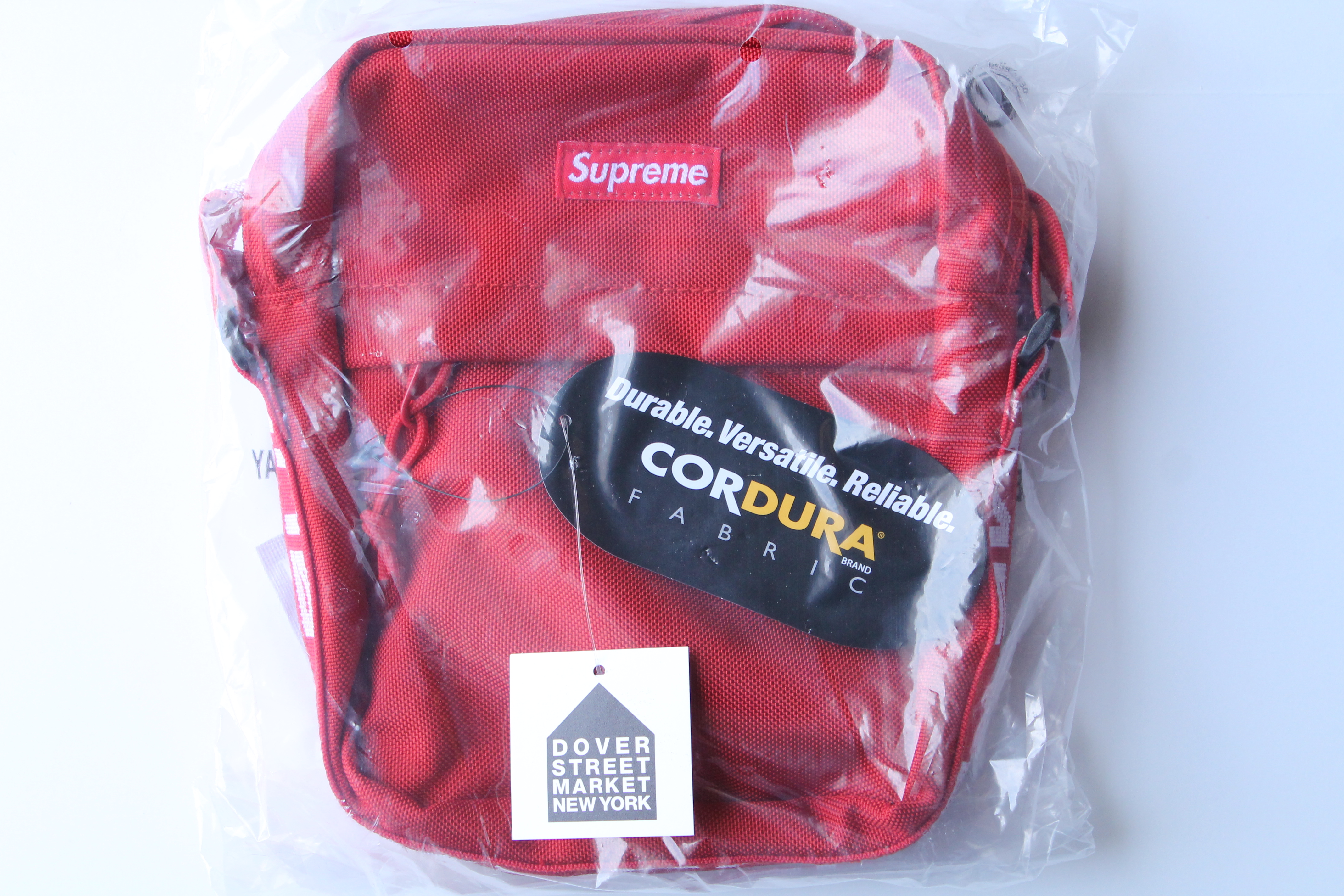 🔥BRAND NEW Supreme Shoulder Bag Red SS19 Cordura Fabric 100% AUTHENTIC  SOLD OUT