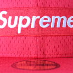 Supreme Mesh Box Logo New Era Hat - Red