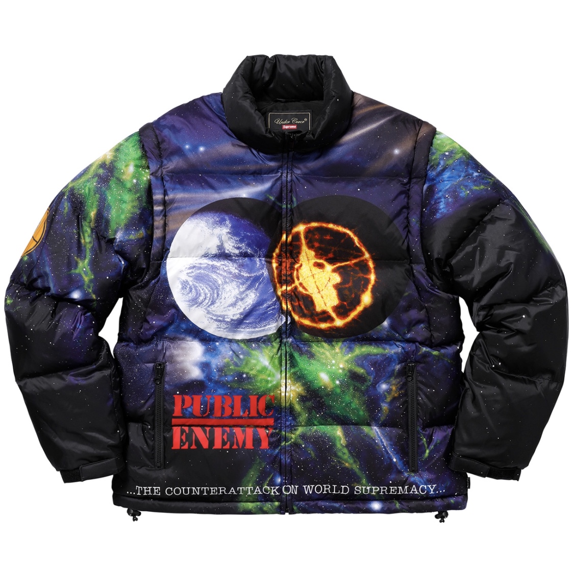 Supreme UNDERCOVER Public Enemy Puffy Jacket
