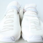 adidas Pharrell Williams HU NMD Blank Canvas - White