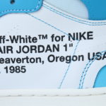 Air Jordan 1 X OFF WHITE NRG by Virgil Abloh - UNC