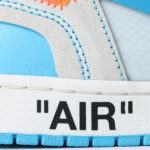 Air Jordan 1 X OFF WHITE NRG by Virgil Abloh - UNC