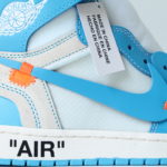 Air Jordan 1 X OFF WHITE NRG by Virgil Abloh - UNC