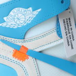 Air Jordan 1 X OFF WHITE NRG by Virgil Abloh - UNC