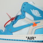 Air Jordan 1 X OFF WHITE NRG by Virgil Abloh - UNC