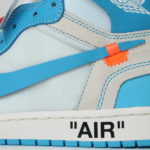 Air Jordan 1 X OFF WHITE NRG by Virgil Abloh - UNC