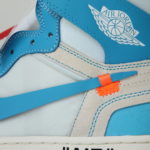 Air Jordan 1 X OFF WHITE NRG by Virgil Abloh - UNC