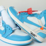 Air Jordan 1 X OFF WHITE NRG by Virgil Abloh - UNC