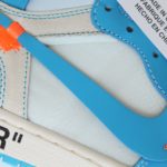 Air Jordan 1 X OFF WHITE NRG by Virgil Abloh - UNC