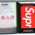 Supreme Logo Zippo - Red