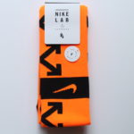 Nike X OFF WHITE Football Socks - Total Orange