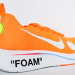 OFF WHITE X Nike Zoom Fly Mercurial Football, Mon Amour - Orange