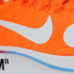 OFF WHITE X Nike Zoom Fly Mercurial Football, Mon Amour - Orange