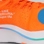 OFF WHITE X Nike Zoom Fly Mercurial Football, Mon Amour - Orange