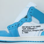 Air Jordan 1 X OFF WHITE NRG by Virgil Abloh - UNC