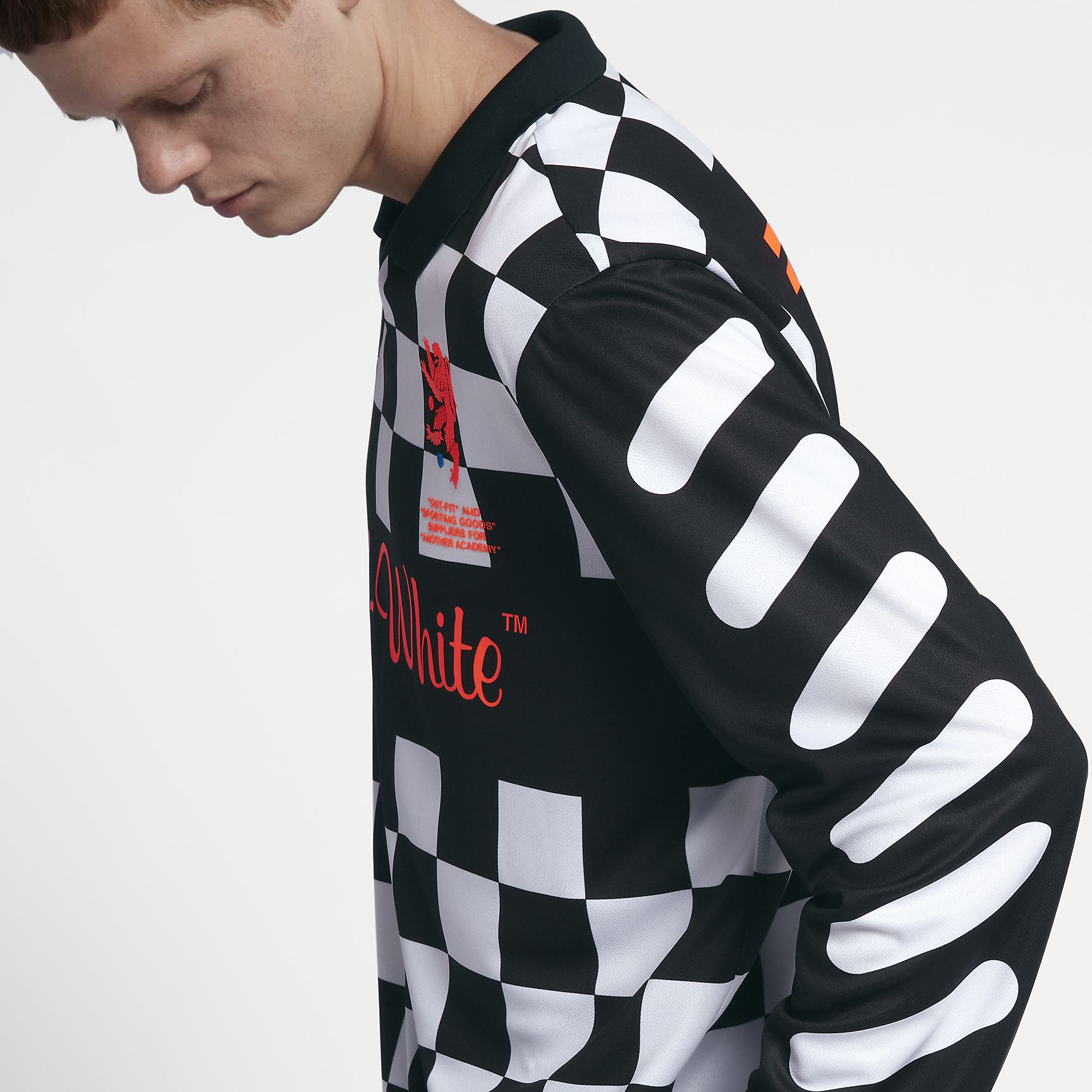 Nike X OFF WHITE Away Soccer Jersey - AuthentKicks