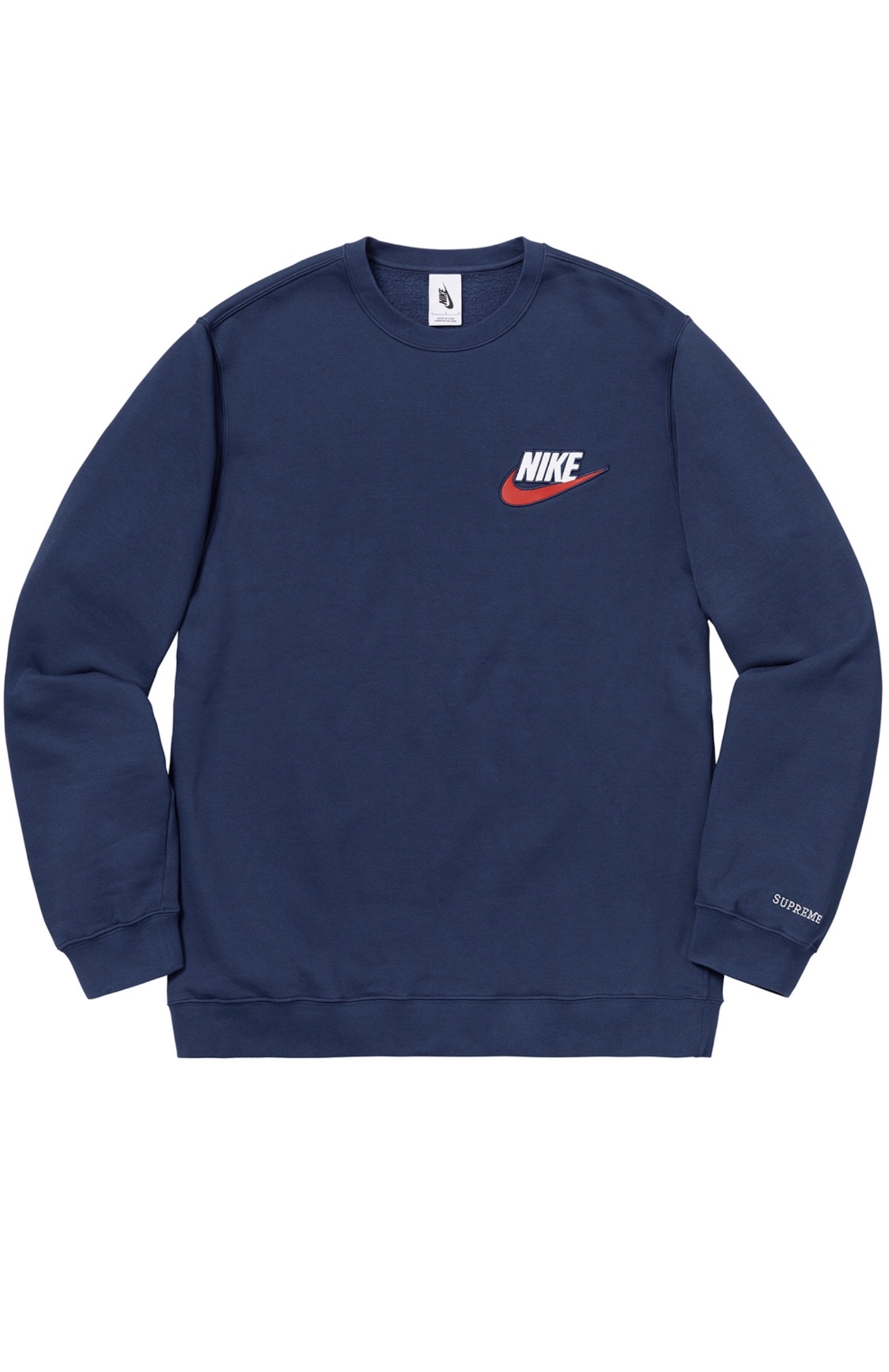 Supreme Nike Crewneck – Navy - AuthentKicks