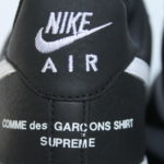 Comme des Garçons SHIRT/Supreme/Nike Air Force 1 Low (Black/White)